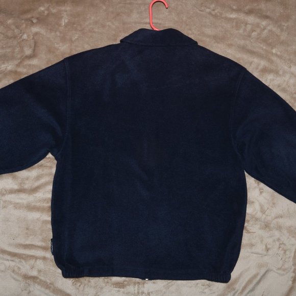Nautica Fleece Zip Up Jacket - Length 29 - Shoulders 22 - Arm Pits 21.5 - Picture 8 of 10